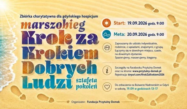 Gdynia rusza przez całą dobę dla lokalnego hospicjum